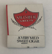 Vintage Swisher Sweets Cigars Matchbook Full Unstruck Ad Souvenir Matches picture