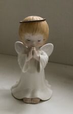 Porcelain Classic Treasures Praying White Christmas Angel 8