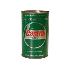 Castrol 2-Stroke Cycle Motor Chainsaw Oil Can Canada picture