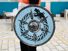 Dragon Shield | Viking Warrior Shield | Valhella Shield |Wall Decor Shield picture