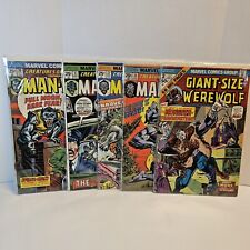 Creatures On The Loose 30, 31, 32, 33 Man-Wolf Plus Werewolf Giant Issue picture