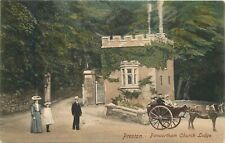 Postcard UK Preston Penwortham Church Lodge Firth & Co 23-3780 picture