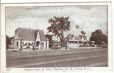 Hiram’s Farm & Gas Station, Avenel, New Jersey Vintage Postcard picture