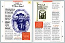 William Laud - 1645 Stuarts Atlas Kings & Queens Of GB Maxi Card picture