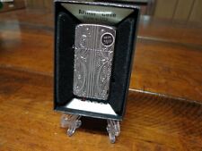 EXQUISITE 2 SIDED ARMOR SLIM ZIPPO LIGHTER MINT IN BOX 2016 picture