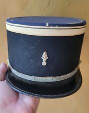 Vintage French Gendarme Police Hat Kepi Navy Blue picture