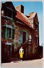 Fort Ticonderoga New York West Barracks Historical NY Mike Roberts UNP Postcard picture
