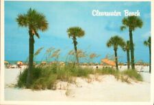 Postcard, Clearwater Beach, Florida,  Sandy Beach Ocean picture