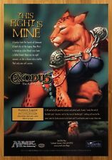 1998 Magic The Gathering Exodus The Rath Cycle Print Ad/Poster CCG TCG Cards Art picture
