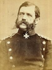 Victorian CDV Photo General Podbielski Prussian Army General Military German picture