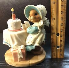 room Decorative Figurines Vintage  A BIRTHDAY BLESSING resin collectible picture