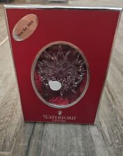 Waterford Crystal 2010 Annual Snowstar Ornament w/Enhancer Germany 151914 NIB picture