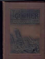1919 University of Minnesota Yearbook, Gopher, World War I Theme, Minneapolis picture