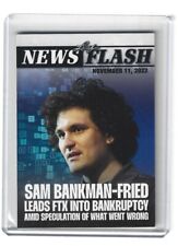 2022 Leaf News Flash Sam Bankman-Fried NF-SBF /335 - ONLINE EXCLUSIVE picture