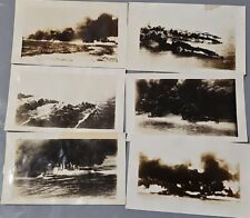 1927 Destroyers Laying Smoke Screens 6 Original Photos US Navy 5.5x3.5 DD-218 picture