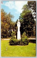 Indiana Virgin Mary Statue Main Entrance University Notre Dame Campus Postcard picture