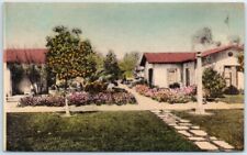 Postcard - A Vista in Bungalow Court - The San Marcos, Chandler, Arizona picture