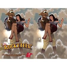 The Rocketeer Cover A Variant RI 1:10 Virgin Set (Hughes) 2023 picture