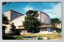 Madison WI-Wisconsin, Wisconsin Union Theater, Antique, Vintage c1960 Postcard picture