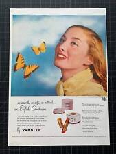 Vintage 1948 Yardley Cosmetics Print Ad picture