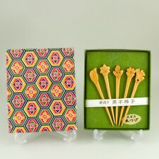 Confectionery Toothpicks, Folk Craft, Boxwood, Handmade, Unused picture