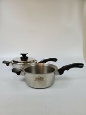 PRO HEALTH ULTRA 3 qt heat Induction colander and 3 qt steamer. Preowned  picture