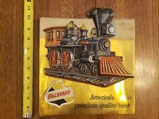 FALSTAFF America Premium Quality Beer The General Engine #3 3D Plaque Sign Train picture