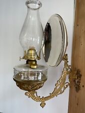 Vintage Oil Lamp Queen Anne 2 Burner 9