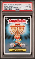 2019 Topps Garbage Pail Kids We Hate The Holidays ADAM BOMB 9a PSA 10 Card GPK picture