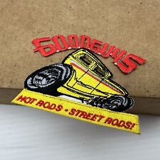 Rare Vintage Goodguys Rod Custom Association Hot Street Rods Logo Iron On Patch picture