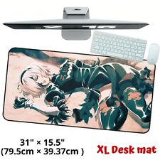 Nier 2B Waifu Desk Mat Anime Large Game Nier Automata Keyboard Laptop Mouse Pad picture