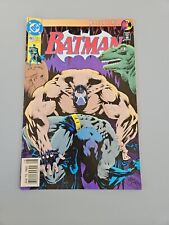 BATMAN: Knightfall #497 Rare Newsstand Copy Bane BREAKS Batman 1993 picture