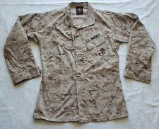 Marine Corps USMC Desert Digital Digi MARPAT Camo Blouse Small Long BDU Shirt picture