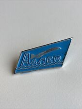 Vintage Soviet Pin Badge Adler Airport, Sochi Soviet Aviation, Russian, USSR picture