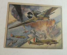 R173 GUM INC WORLD IN ARMS AIRPLANES #3 ITALIAN FIGHTERS 1939 NON SPORT VGEX picture