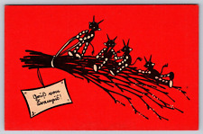 Postcard Krampus Devils picture