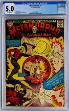 Metamorpho #1 CGC 5.0 Off-White Pages D.C. 1965 VG/FN picture