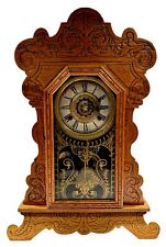 Waterbury “Felix” Antique Parlor/Kitchen/Mantel Clock With Alarm picture