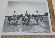 A TYPICAL TRIO - cowboys - L.A. HUFFMAN - COFFRIN STUDIO reprint - listing #5014 picture