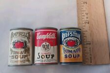 Vintage 1995 Campbells Soup Magnet Lot 3 cans Refrigerator Fridge (F) picture