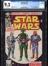 Star Wars #42 CGC 9.2 WP 1st app Boba Fett Empire Strikes Back 1980 Marvel Comic picture