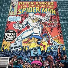 Spectacular Spider-Man #9 (1977)KEY 1st Appearance White Tiger Buscema Mid Grade picture