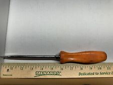 Vintage Snap-On SDD8 Orange Handled 5/16” W x 6” Long Flat Blade w/Hex Bolster picture