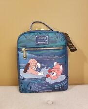 Loungefly Disney Fox And The Hound Mini Backpack Tod Copper Water Play NEW picture