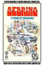 11x17 POSTER - 1972 Sebring 12 Hours of Endurance picture