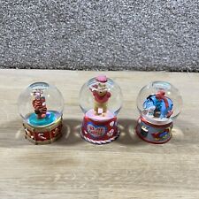 Vintage Disney Mini Snow Globes –Winnie the Pooh, Eeyore, and Tigger picture
