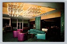 Lebanon PA-Pennsylvania, Lebanon Treadway Inn, Lobby, Vintage Postcard picture