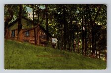 Hamlin Lake MI-Michigan, North Shore Cabin, Vintage Postcard picture