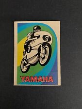 1972 DONRUSS SUPER CYCLES AMA STICKER (PACK FRESH) #19  YAMAHA  NM picture