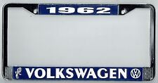 1962 Volkswagen VW Bubblehead Vintage California License Plate Frame BUG BUS T-3 picture